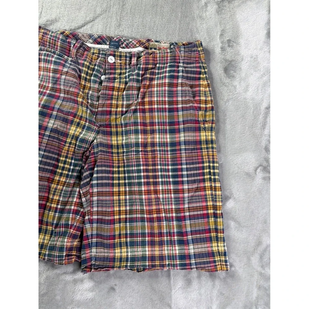 Polo Ralph Lauren AUTHENTIC India Madras 32x8 Multicolor Plaid Checkered Men M